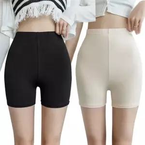 여성 무지 3부 속바지 URK120 형 이지 크리비아 언더 여성슬립 속치마 베이직이너 샤 나시