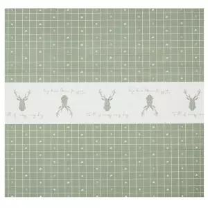 친절한탄씨 TBZ 엘크 방수 분위기 주방 식탁보 2p세트 137x137cm) 야외테이블보 캠핑테이블보