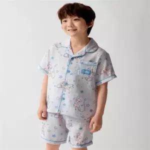 매장정품 스파오 키즈 SPPPG25KU4 포켓몬 반짝이는 반팔 파자마 LIGHT PURPLE 254 64