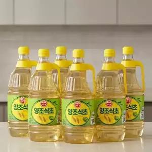 오뚜기 식초 1.8L(양조) x 6개