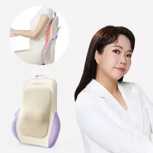 발란스핏 체어 마사지기 빅사이즈 등·허리 밀착 온열 마사지볼