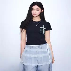 매장정품 스파오 SPRLG37U30 마이페이브아카이브 슬림핏 반팔 티셔츠 Black 37U30