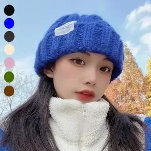 [MEL5O36466]겨울모자 기본 커플모자 숏비니