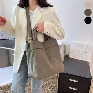 가벼운 나일론 토트백 숄더 크로스백 이 빅 빅사이즈