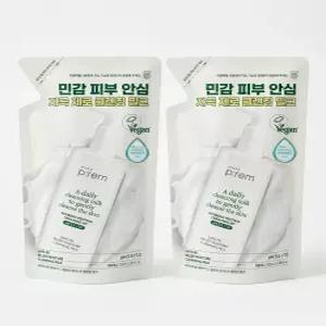 메이크프렘 세이프 미 릴리프 모이스처 클렌징 밀크 리필 100ml x 2개
