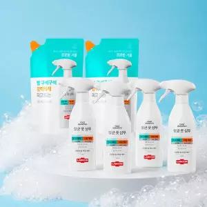 [랩신] 항균 풋샴푸 410ml 본품 X 4개 + 풋샴푸 400ml 리필 X 2개