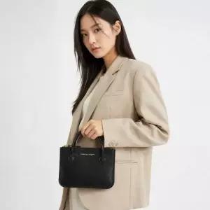꼼데가르송 클래식 핸들 파우치 지갑 SA8100HA 1)