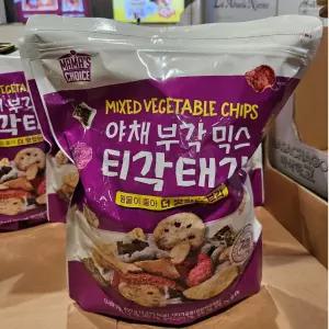마마스초이스 티각태각 야채부각 믹스 450g 코스트코 건강간식 맥주안주 주전부리