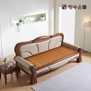 [장수온돌]장수온돌 그랜드 황토볼확장형 포켓스프링보료 온열카우치 건강소파