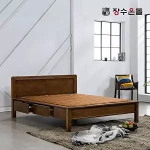 [장수온돌]장수온돌 동백 황토볼확장형 황토온열 건강침대 퀸침대