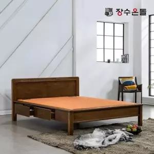 [장수온돌] 동백 황토볼확장형 포켓스프링보료 황토온열 건강침대 ...