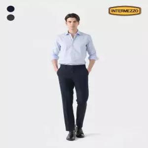 [인터메조]컴포트 베이직 슬랙스 2종택1 IMGSMPT011F
