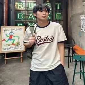 매장정품 스파오 SPRPG24C60 BOSTON 링거 반팔티 24C60 6134602