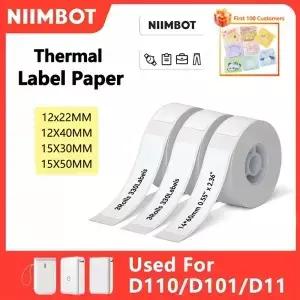 Niimbot D/D0/D0 스티커 용 모바일 열 접착 라벨 프린터 휴대용 미니 포켓 메이커 기계