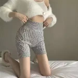 134000135) 보온니트속바지힙워머 여성슬립 언더 민 롱원피스 슬립 면속바지 시원한 헬스복