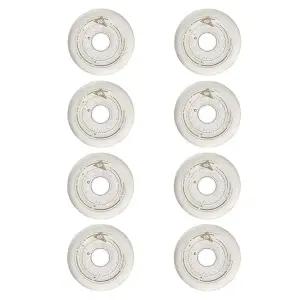 88A 내마모성 PU 인라인 스케이트 휠 8개 팩 76mm 브레이크/FSK/FNS/슬라안드로이드용