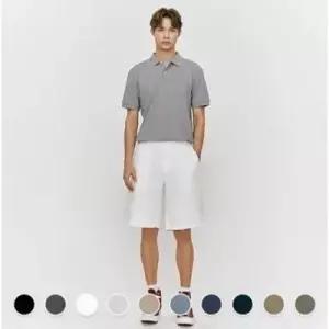 지오다노 남성 기본 클래식 버뮤다 여름 면 스판 반바지 105520 LE1219439322