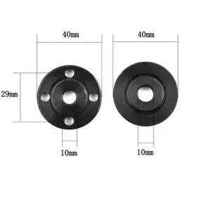 2PCS 앵글 그라인더 내부 외부 플랜지 너트 나사 교체 도구 20mm 구멍 커팅