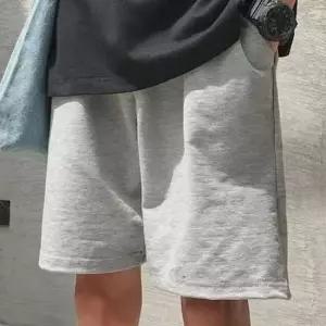 남자 면 5부반바지 메쉬소재 통기성 홈웨어 여름팬츠