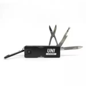 카라비너 공구팜 캠핑 LED멀티툴 UNI M모델 블랙
