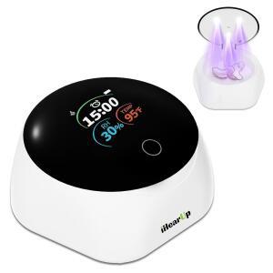 iHearUp 보청기 건조기 제습기, 15분. 보청기, 이어버드, 이어 앰프 T80용 땀과 습기, 충전식 전기 드라이 박스 제거
