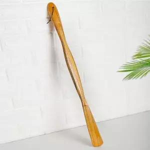 [하프클럽/]긴우드신발주걱 남성신발넣이기 목제구두삽 75cm