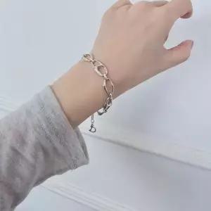 SA134 국내제작 여성 실버 악세사리 샹달 체인 데일리 심플 은팔찌 silver925 은팔찌 팔찌