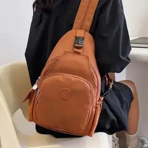 POIPOI 데일리 캐주얼 슬링 백팩 가방 크로스 메신저 배낭 나일론 백 가방