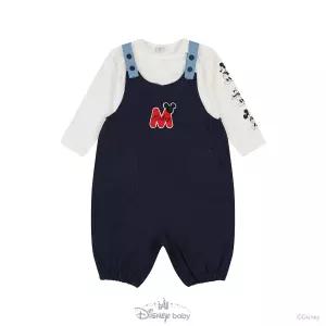 베이비 [26년 봄신상]미키티셔츠오버올상하(NAVY)_79T123003 1063271