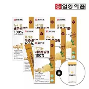 일양약품 유기농 레몬생강즙 100 15포 6박스 / NFC착즙 진저샷 스틱