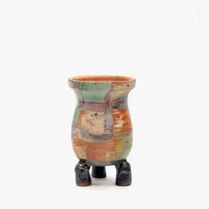 퀼트 소재 플랜터 실내 식물용 인테리어 다육 식물 화분 11x18cm