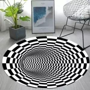 착시매트 홀인3D입체착시매트 120cm 트릭아이러그