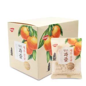 제주 감귤 담은 과즐 22g 8개 1통 전통간식 한과 부모님 선물 어르신 선물용 어른 과자