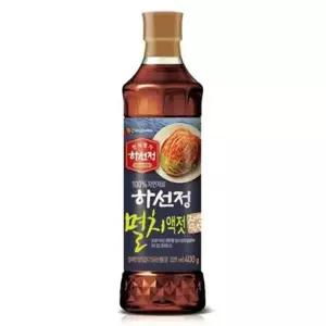CJ 하선정멸치액젓 400g 국산멸치액젓 하선정멸치액젓 참치액 멸치액젓