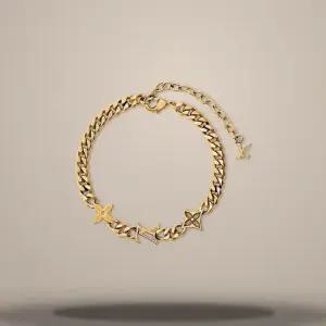 루이비통 MUST IT_ 모노그램 로우 Monogram Row 팔찌 길이 23cm M03752