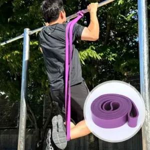 Jpar 풀업 철봉 턱걸이 보조 밴드 4단계 보라