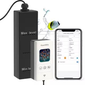 Kactoyly 스마트 수족관 모니터 올인원 pH/ORP/S.G/TDS/EC/템프 24시간 온라인 담수 및 염수 어항