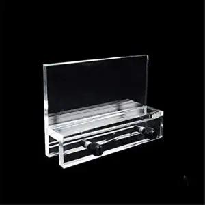 벨막스 매달기 수족관 투명 아크릴 어항 LED 조명 홀더 램프 고정 장치 지지대 박스 수생 도구