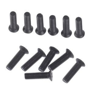 6Pcs 고정 나사 M5/M6 22mm 왼손 스레드 UNF 드릴 척 생크 어댑터 전기 액세서리