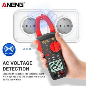 ANENG ST181 전문가용 멀티미터 디지털 클램프 미터 전류계 AC/전류 전압 연속성 테스터 도구