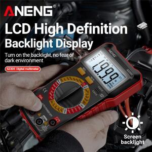 전문 멀티미터 디지털 방식으로 테스터 ANENG SZ305 AC/DC 전압 암메터 용량기 hFE 삼극 NCV 유도 전기사