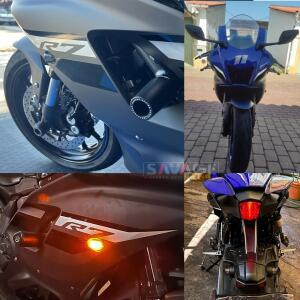 2025 LED 회전 신호등 성 노출증 YAMAHA YZF R7 R6 R1 오토바이 액세서리 미니 깜박임 램프 표시기