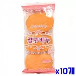 은은한 살구향 세수비누 3P x10개-WFNHFU2