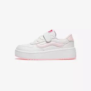 반스 아이비 키즈 - 화이트/핑크 - WHITE/PINK/RED