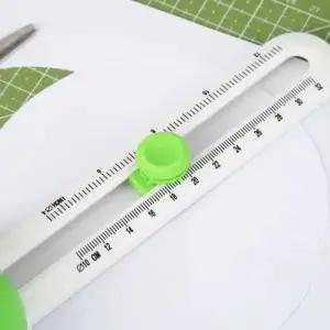 라운드커팅 칼 자 컴패스 원형 커터 DIY 종이 절단 커터 DIY 종이 (WD87325)