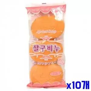 은은한 살구향 세수비누 3P x10개-WFNHFU2