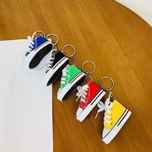 귀여운 신발 열쇠고리 미니 장식소품 키링4set 키홀더 가방-WFNM9UD