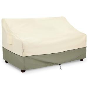 COSFLY 파티오 가구 커버 방수 실외 3인승 소파 커버 헤비 듀티 최대 79W x 38D x 35H 인치까지 적합
