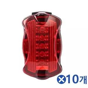 TBZ 야간라이딩 자전거 LED 안전등x10개 야간라이트-WFNMEPW