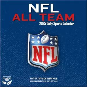 터너 스포츠 NFL 2025 전체 팀 박스 캘린더(25998053052)
